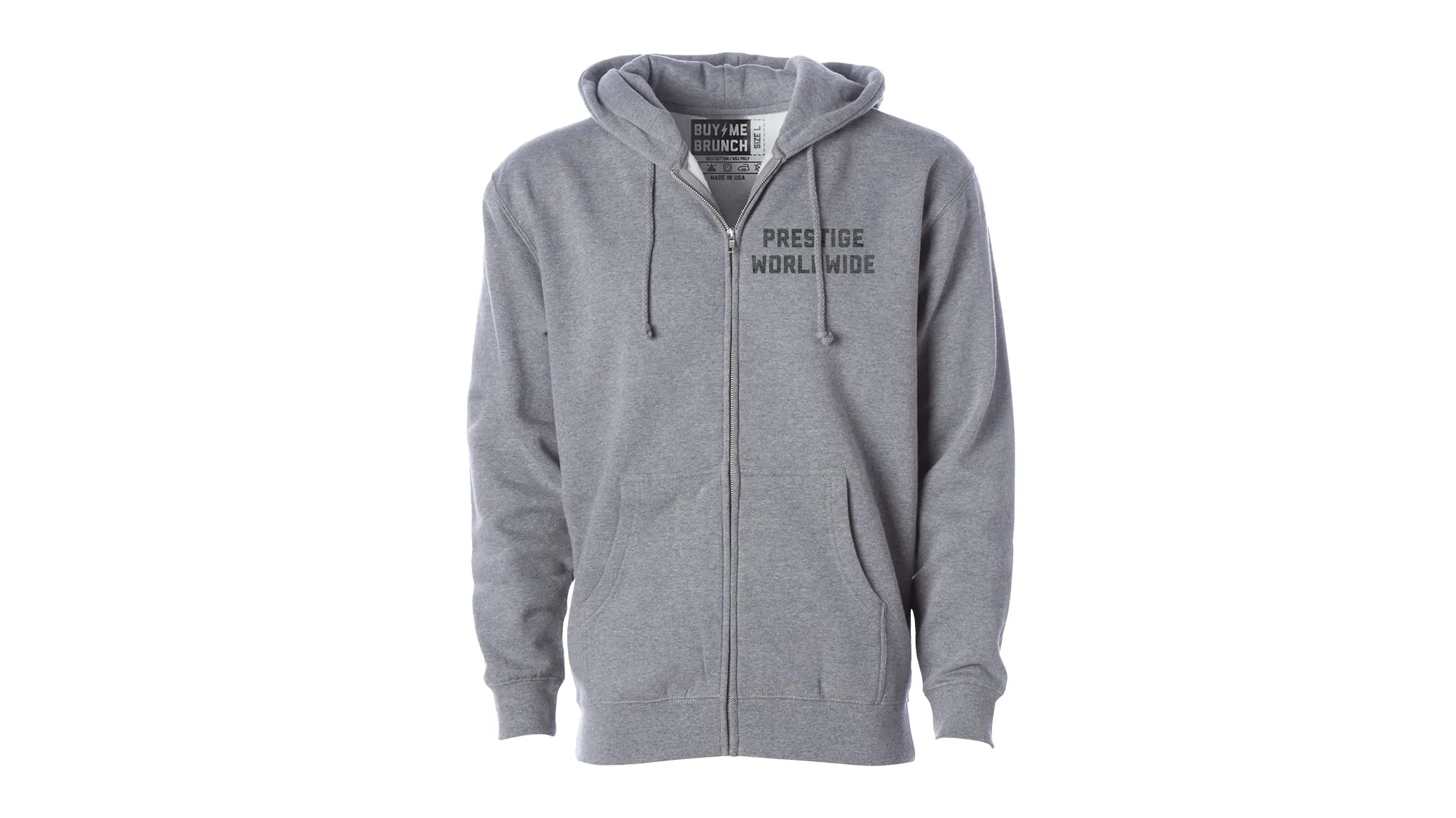 Prestige Worldwide Heavyweight Zip-Up Hoodie