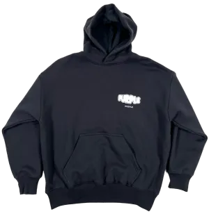 Print Logo Po Hoodie (Black) - P401-HBBJ123