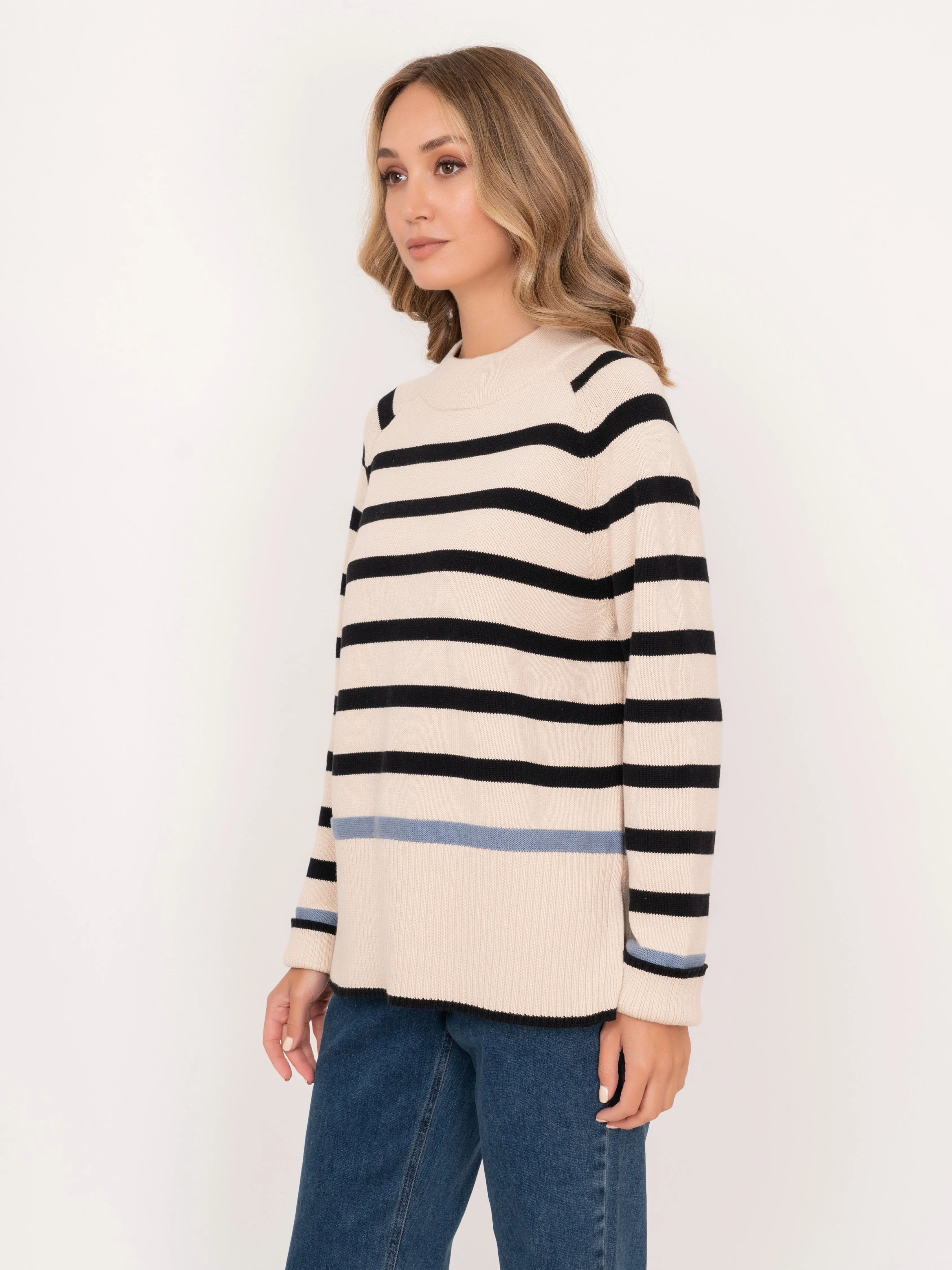 Pullover with Stripes