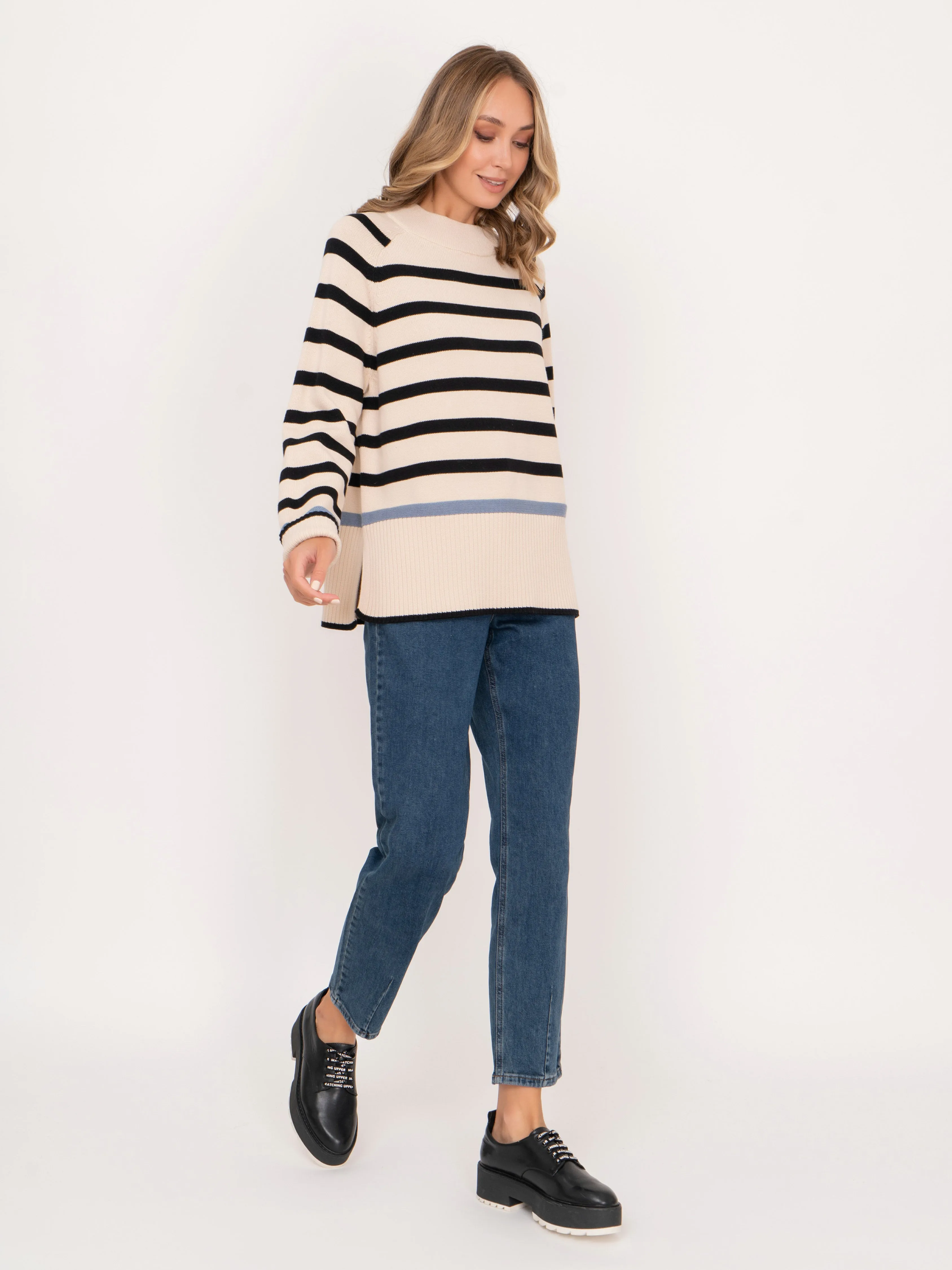 Pullover with Stripes