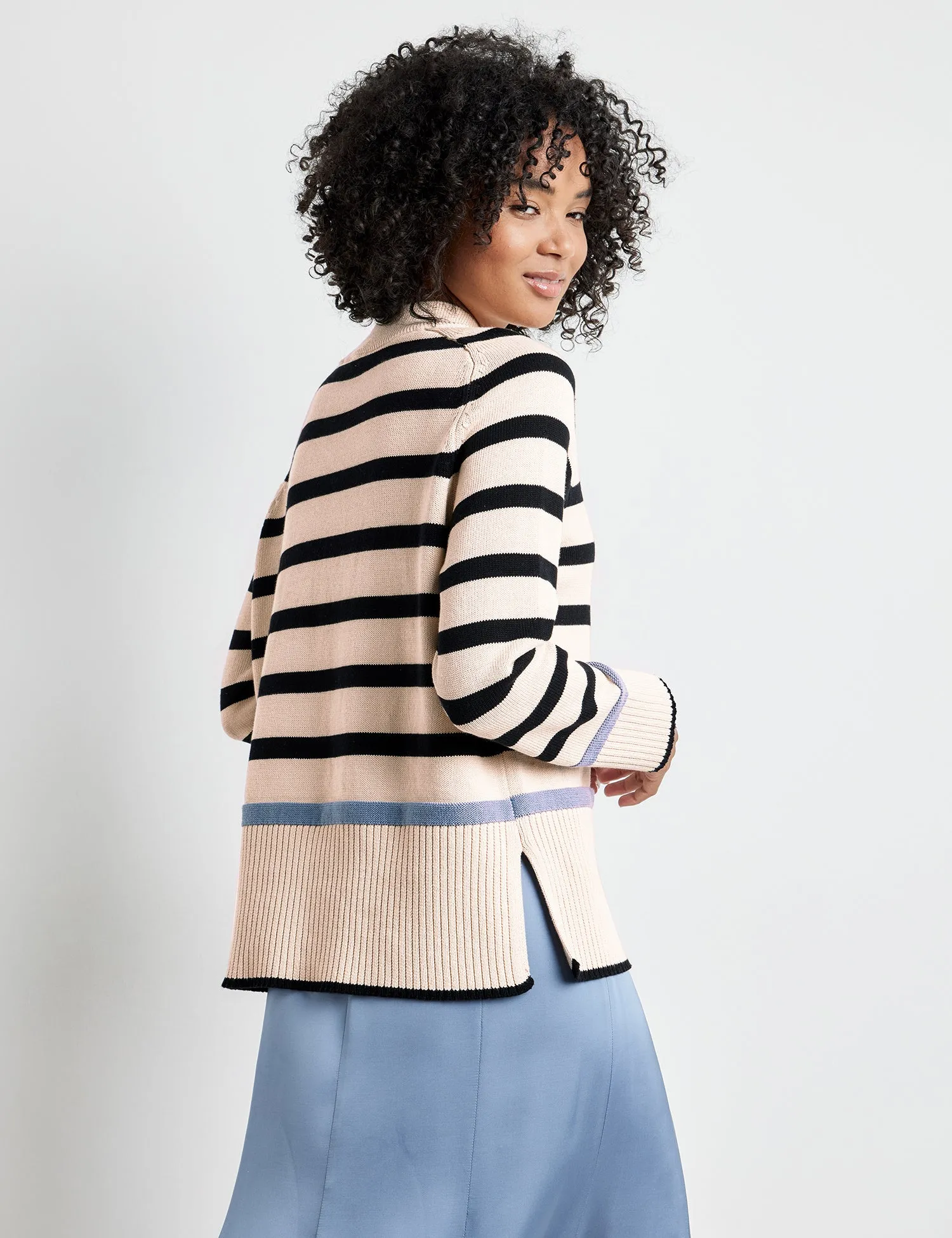 Pullover with Stripes