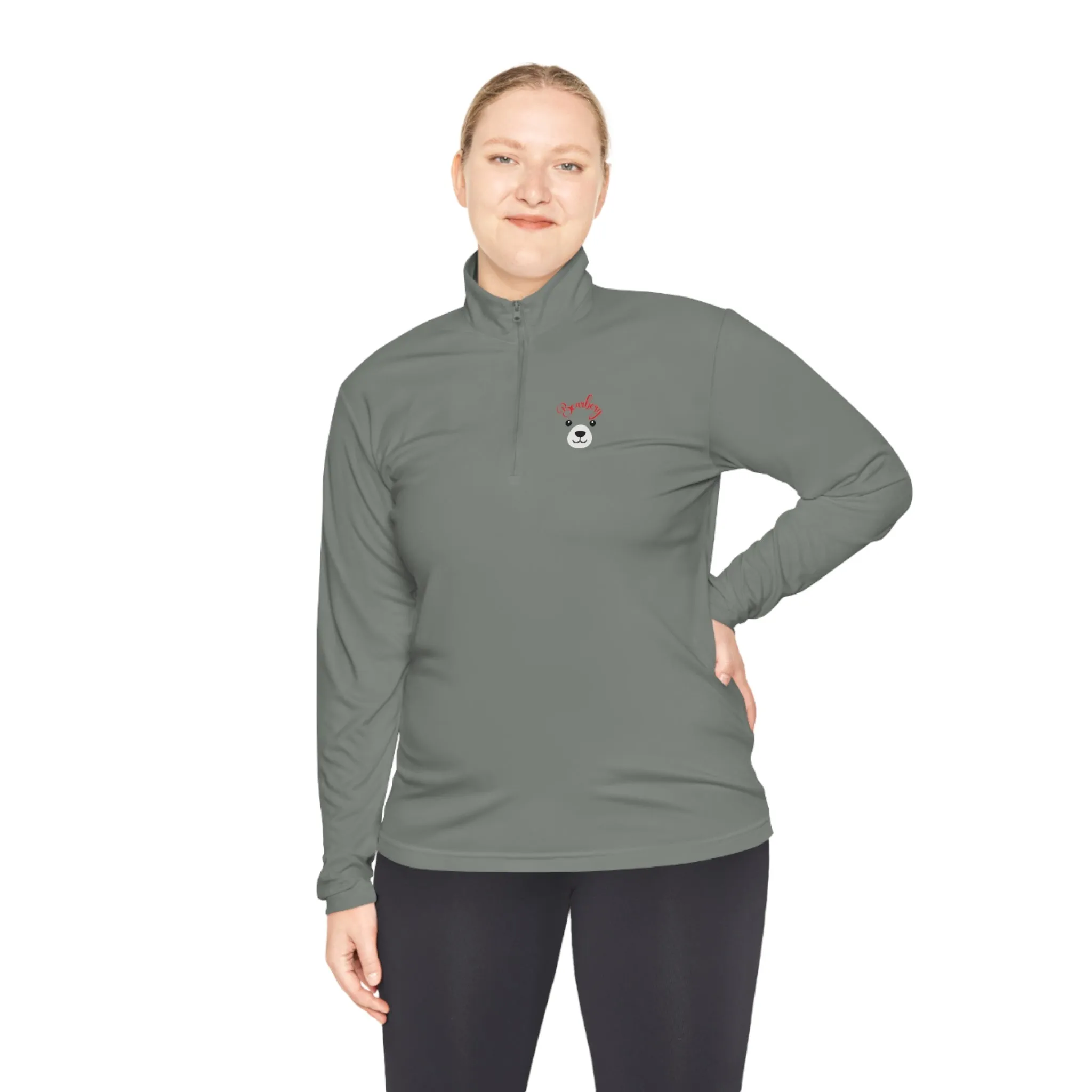 Quarter-Zip Pullover for men & women is a lightweight and highly versatile choice for track or casual outings.