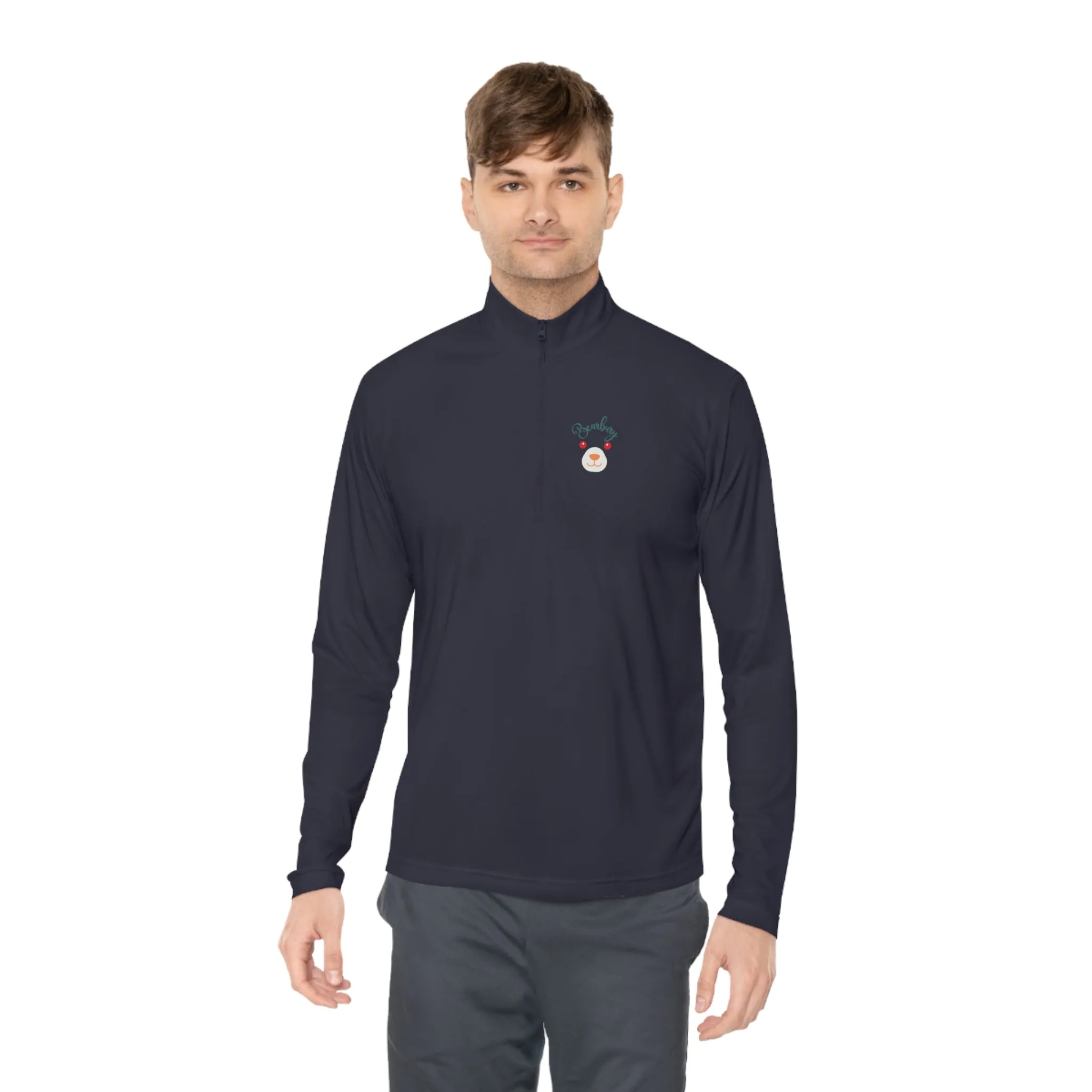 Quarter-Zip Pullover for women &  men, a lightweight and highly versatile choice for track or casual