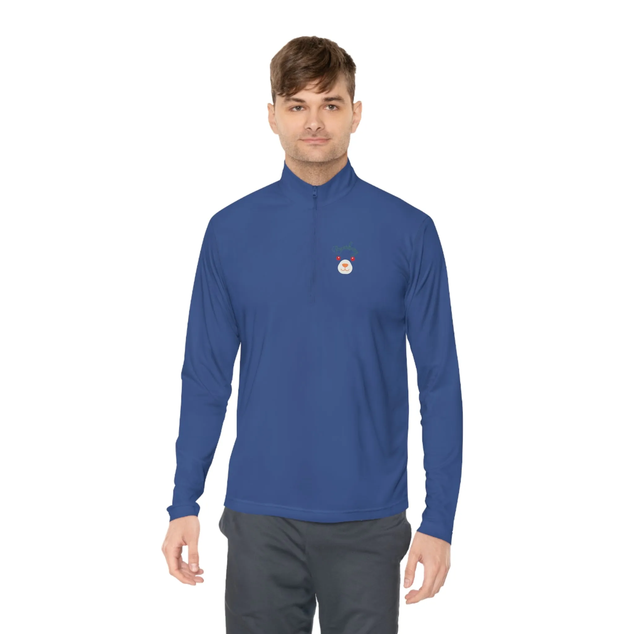 Quarter-Zip Pullover for women &  men, a lightweight and highly versatile choice for track or casual