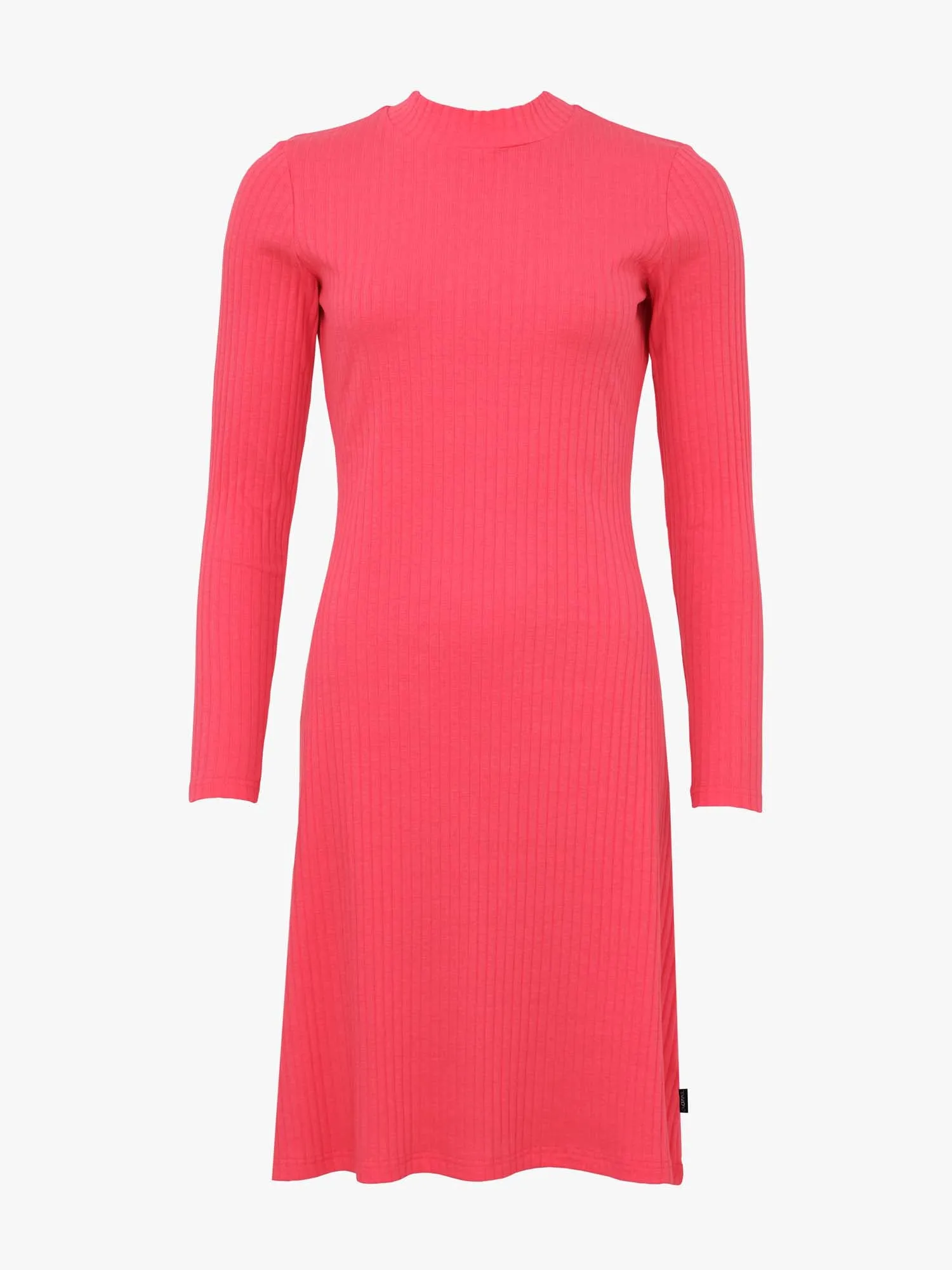 Ramona Dress Coral Pink Rib