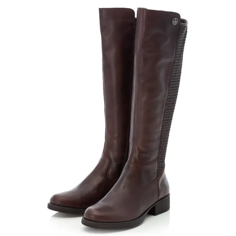 Rieker Z9591 Faith Tall Boot Brown (Women's)