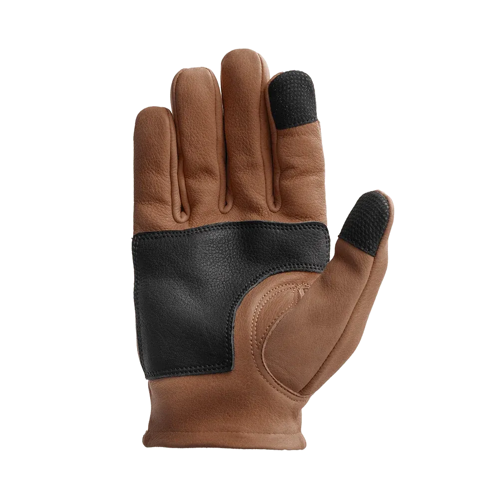 Roper DBL Palm Men's Motorcycle Leather Gloves