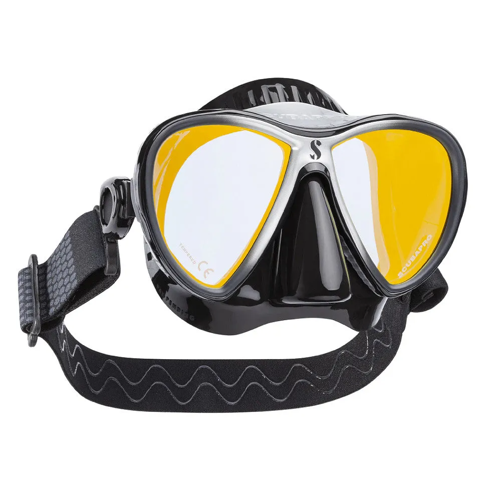 SCUBAPRO - Synergy 2 Twin Trufit Dive Mask, W/Comfort Strap