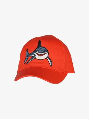 Shark Print Kids Cap