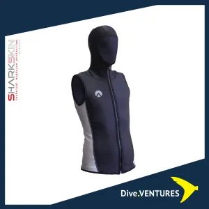 Sharkskin Chillproof Vest With Hood Fullzip Male