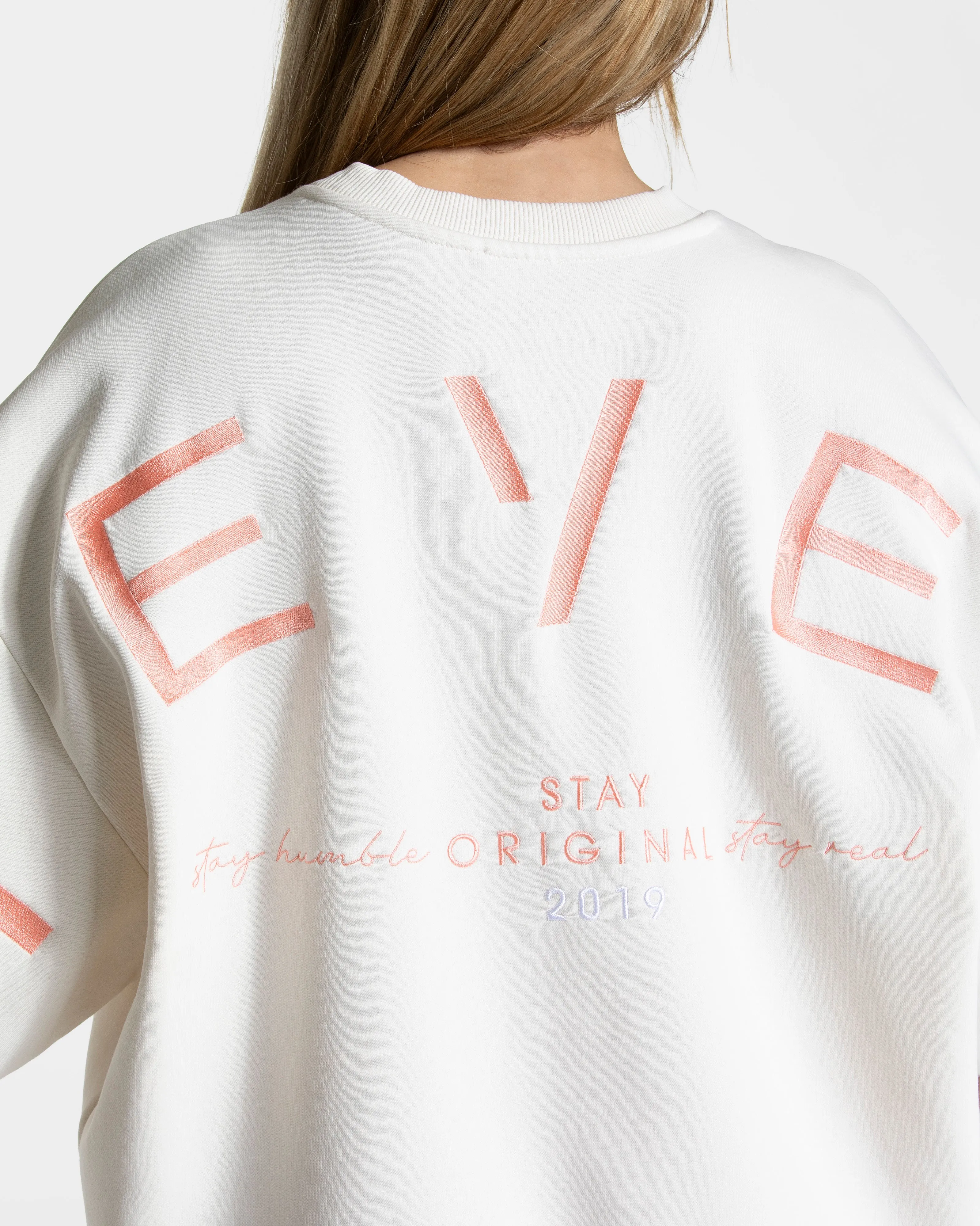 Signature Oversized Sweater "Peach"