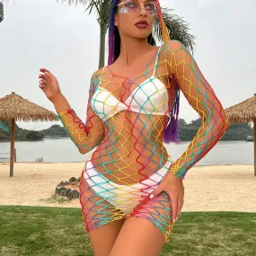 Spectra Fishnet Bodysuit