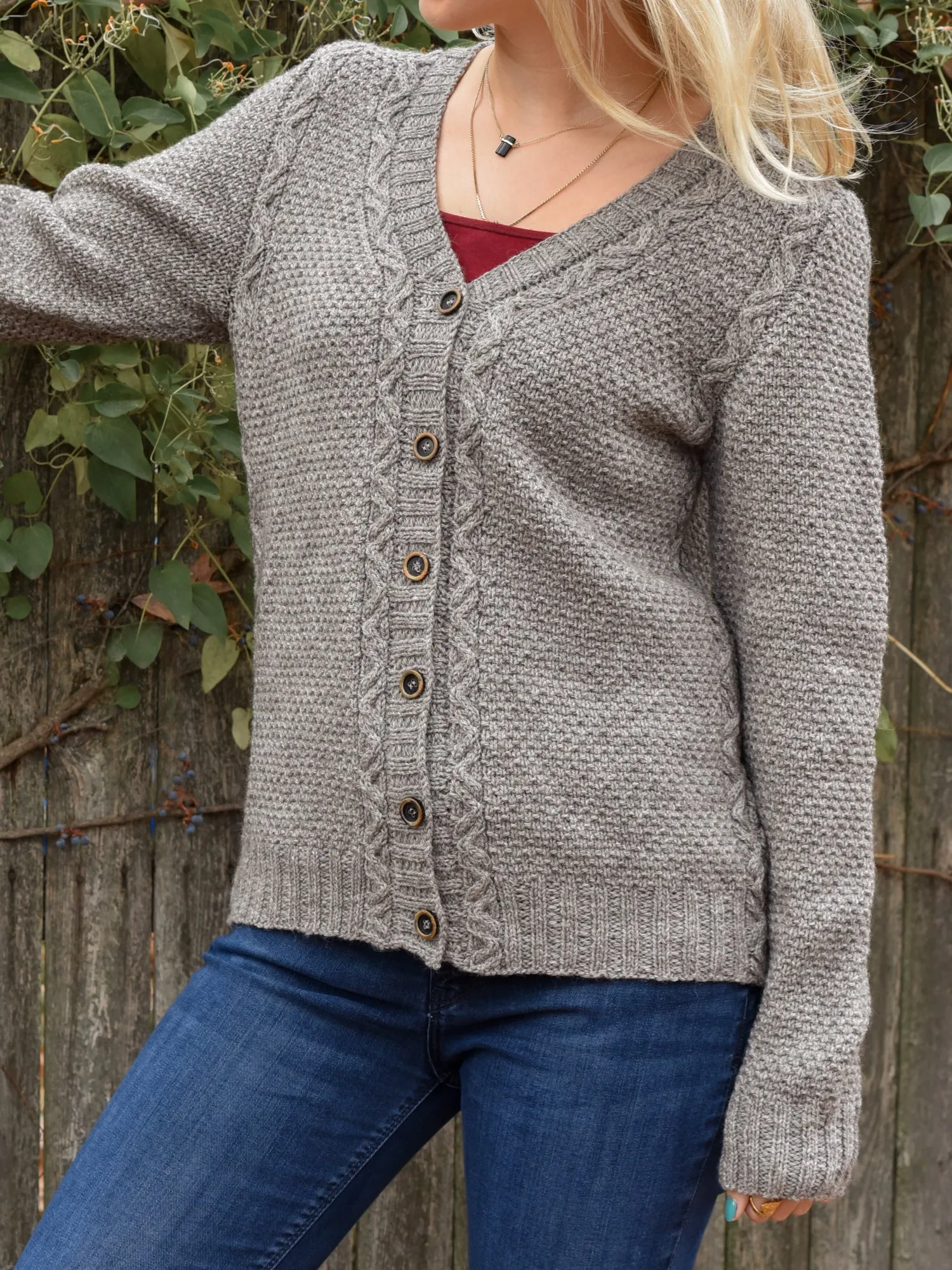 Sticks and Stones Vest <br/><small>knitting pattern</small>