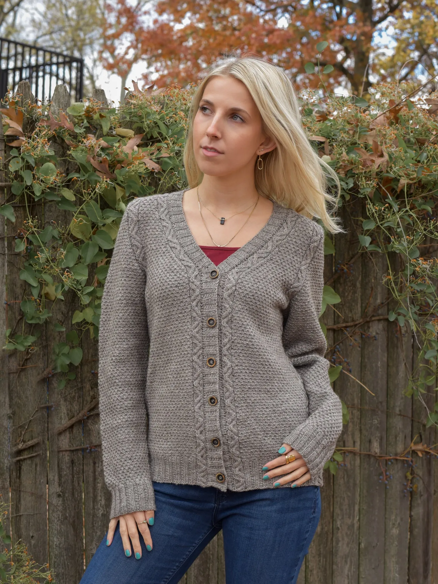 Sticks and Stones Vest <br/><small>knitting pattern</small>