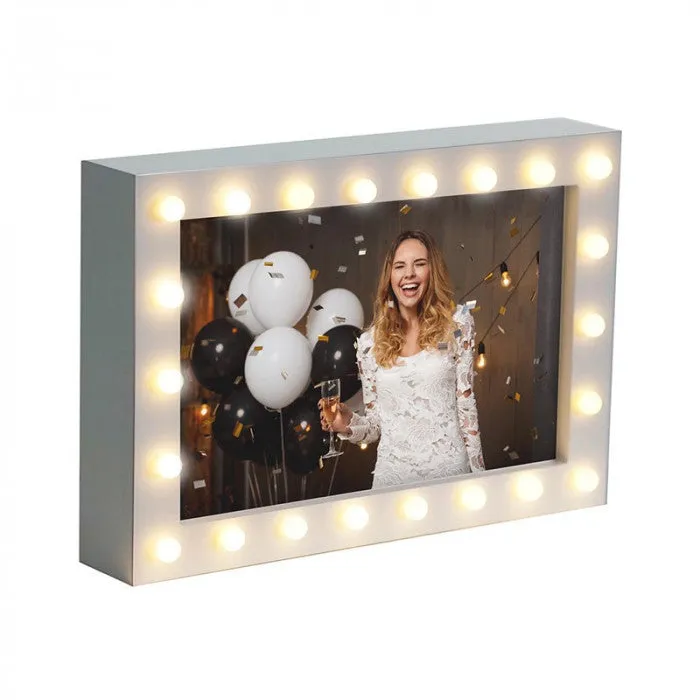 SUBLIMATOIN BLANK 11.3" X 7.8" LIGHT UP PHOTO BLOCK