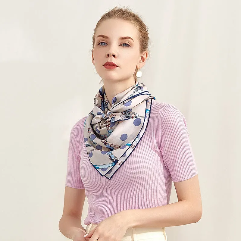 Sweet Dream Silk Twill Scarf 90