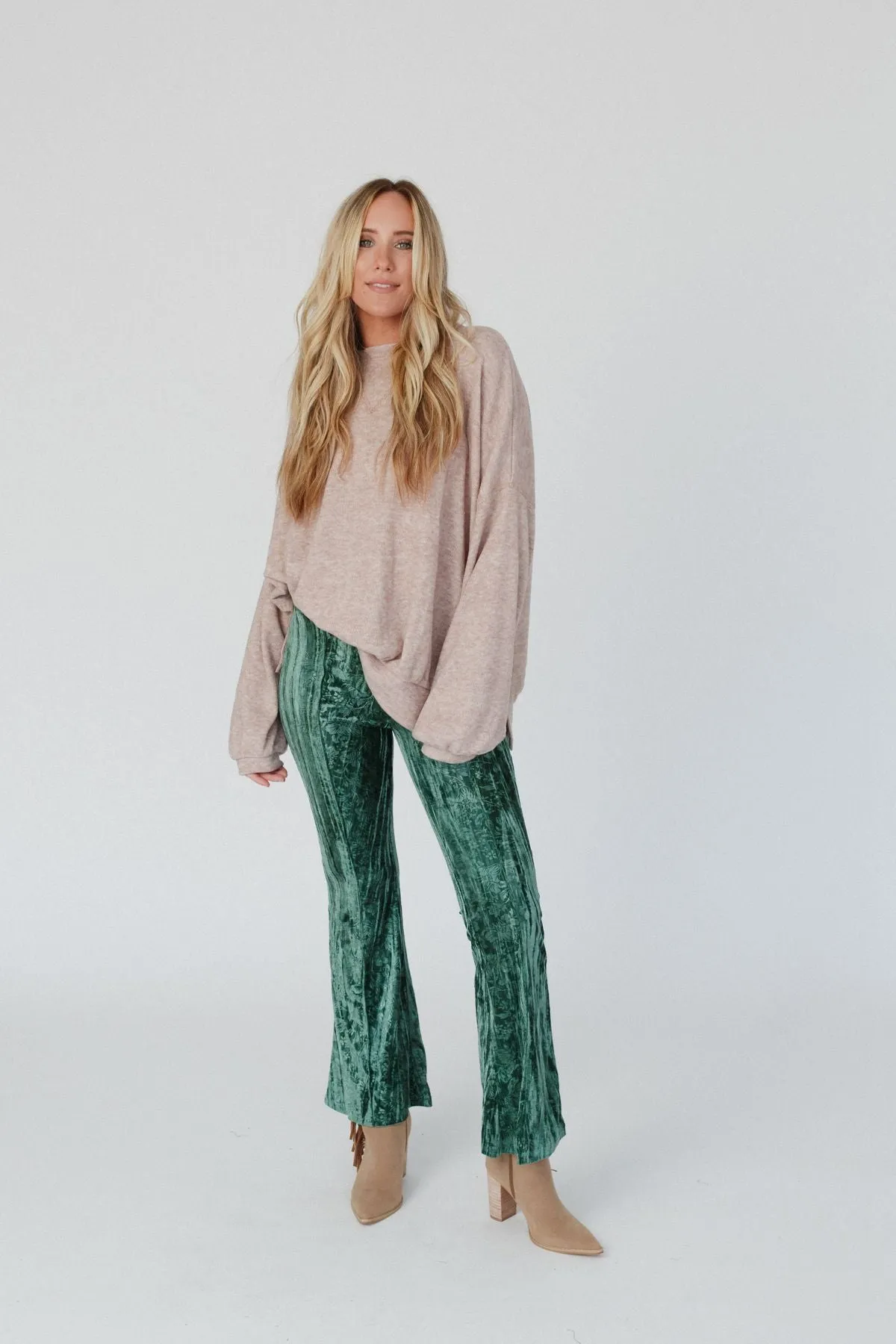 The Nest Brayden Oversized Pullover - Sand