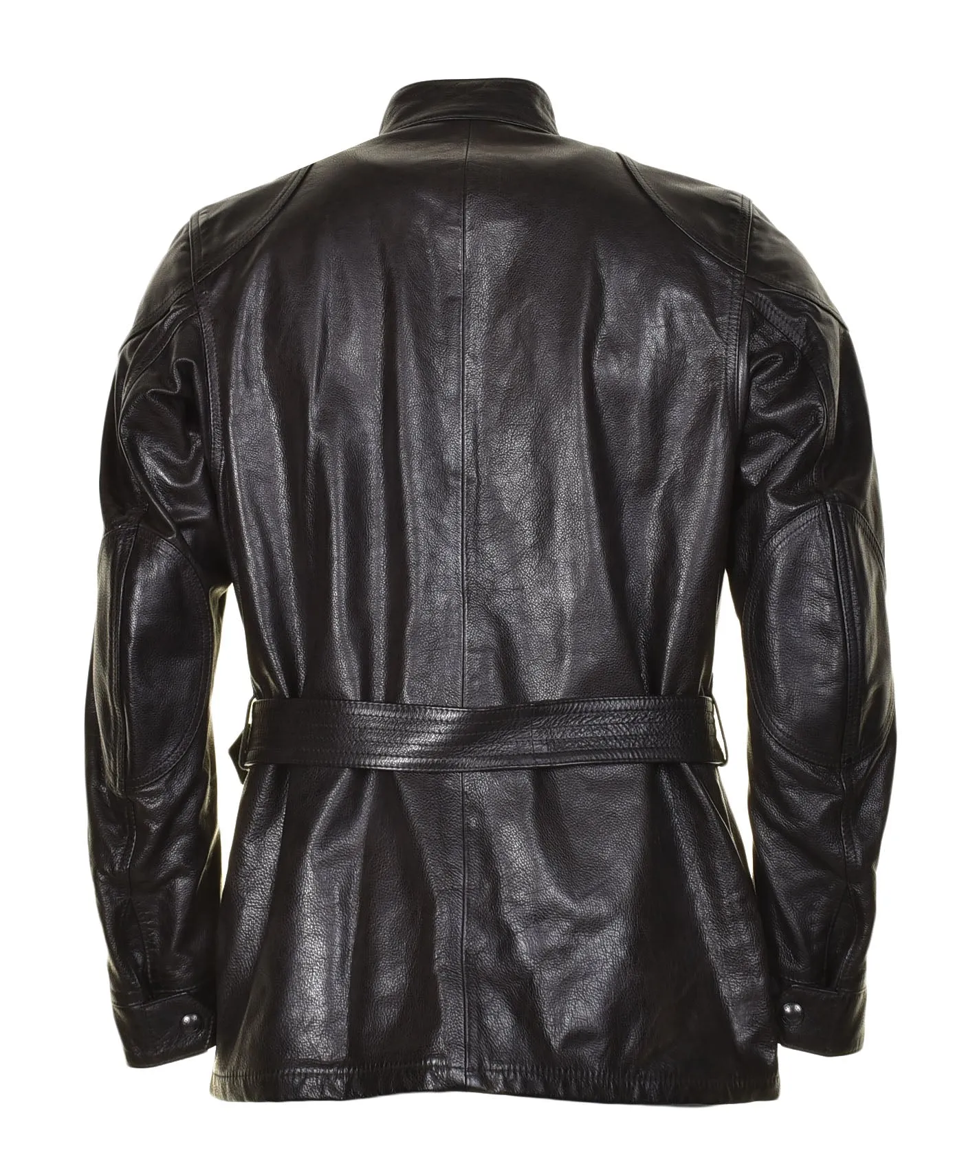 Trialmaster Panther Leather Jacket Black