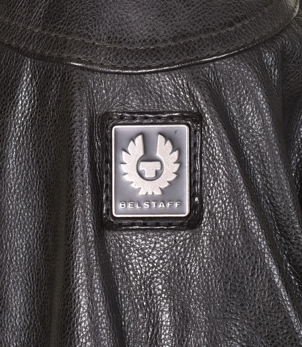 Trialmaster Panther Leather Jacket Black