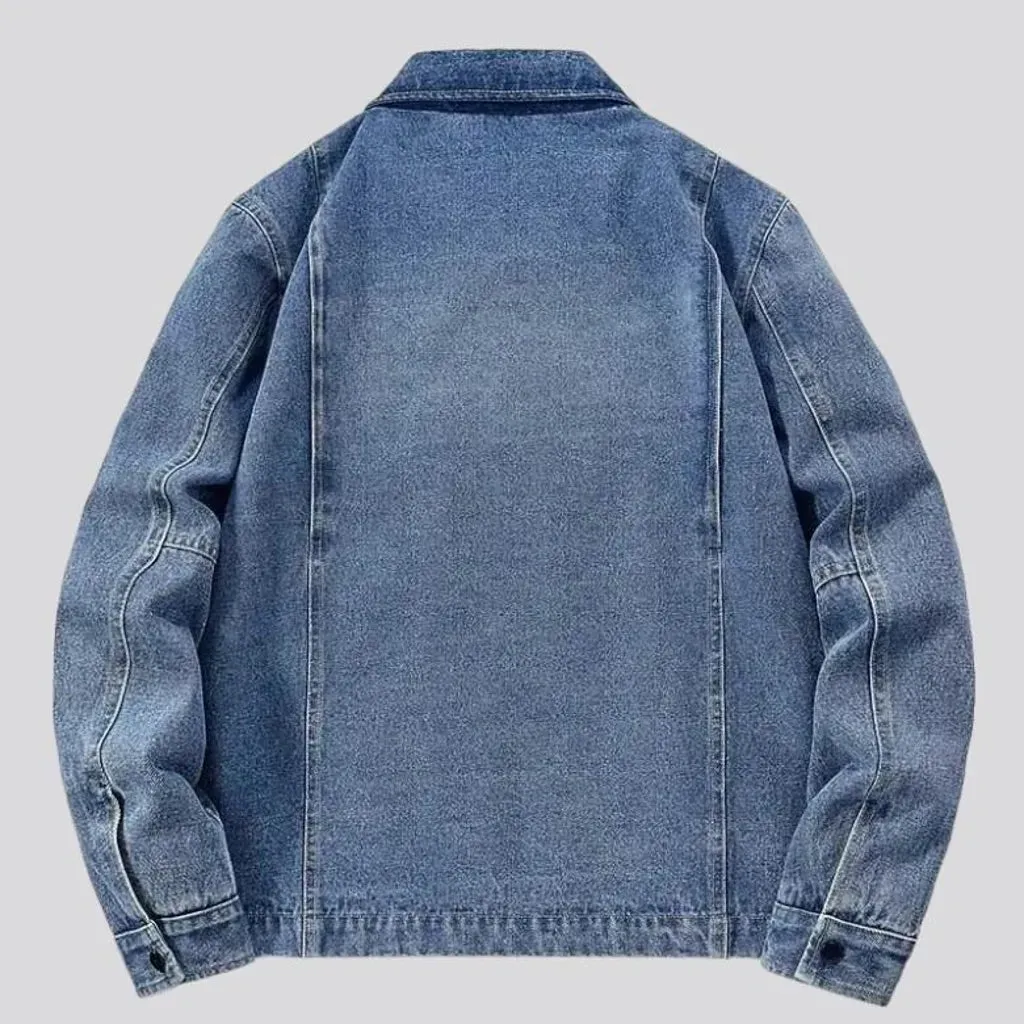 Vintage fashion denim jacket