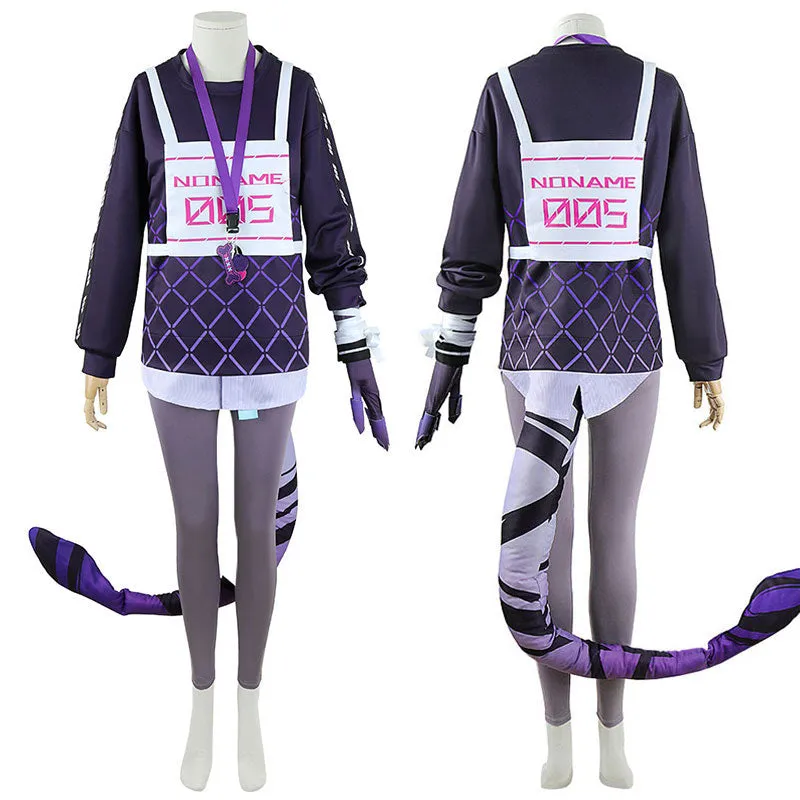 Virtual YouTuber Nijisanji OBSYDIA Selen Tatsuki Cosplay Costume