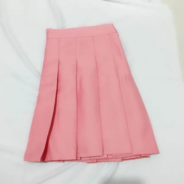 Wjczt High Waist Women&#39;s Skirts Y2k Skirt Summer Sweet Mini Skirt Korean Plaid Skirt Short Pant Pleated Skirt School Dance Skirt