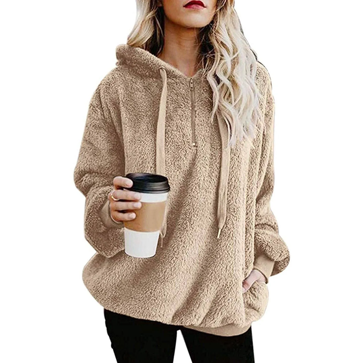 Women's Oversized Fleece Hoodie