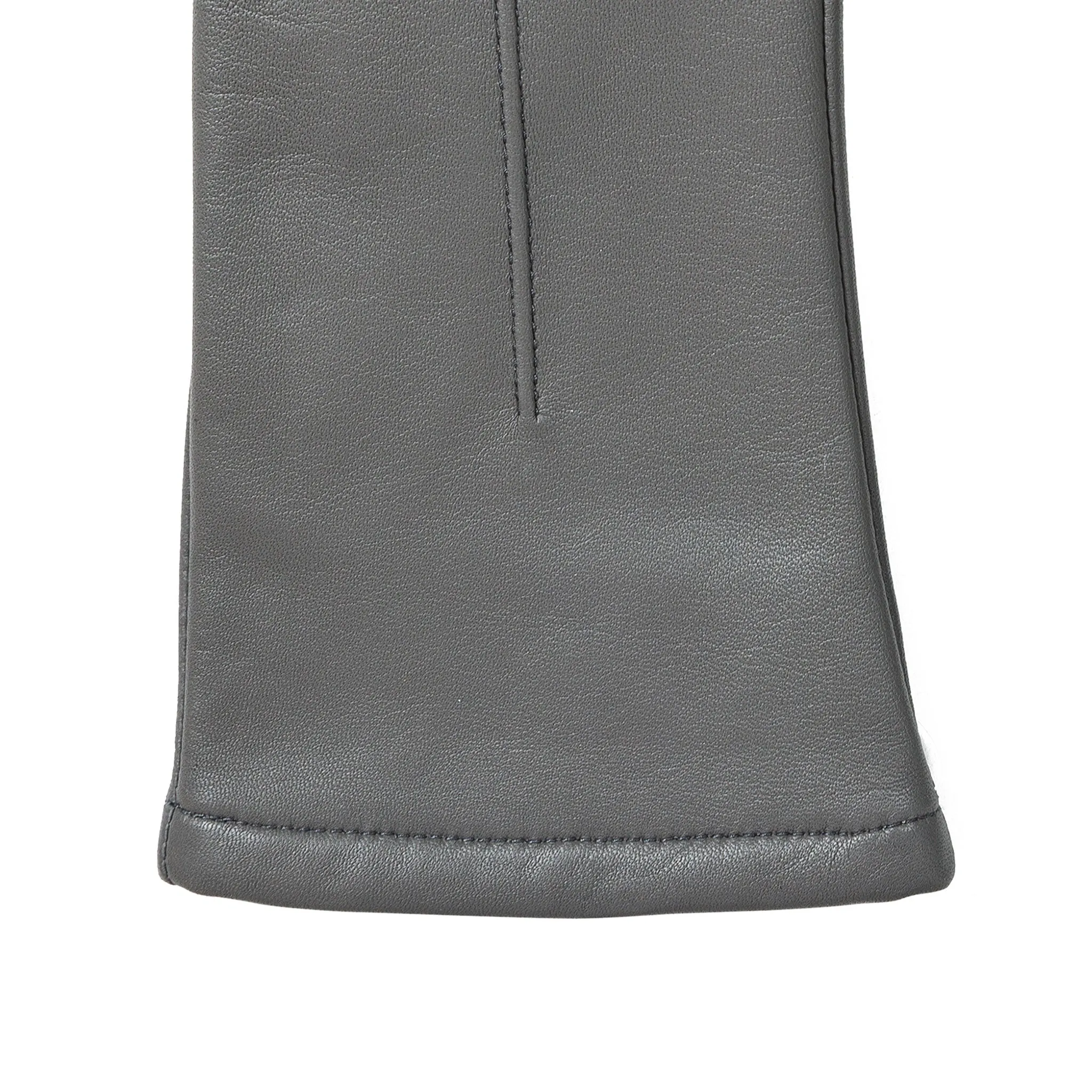 Women's Single-Point Lined Leather Gloves