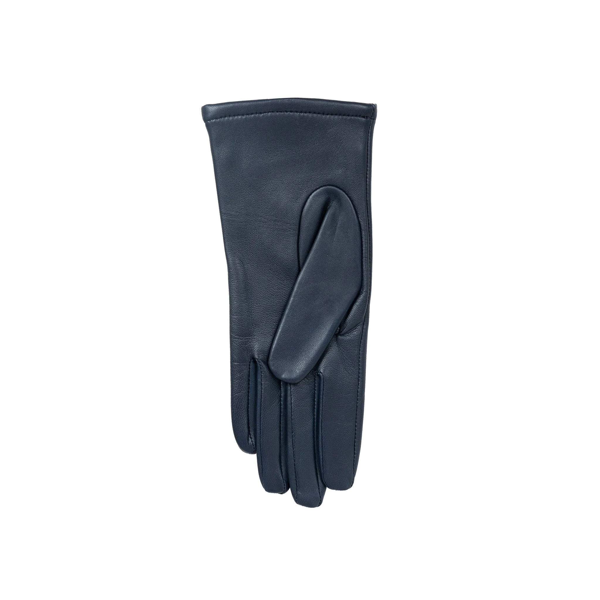 Women's Single-Point Lined Leather Gloves