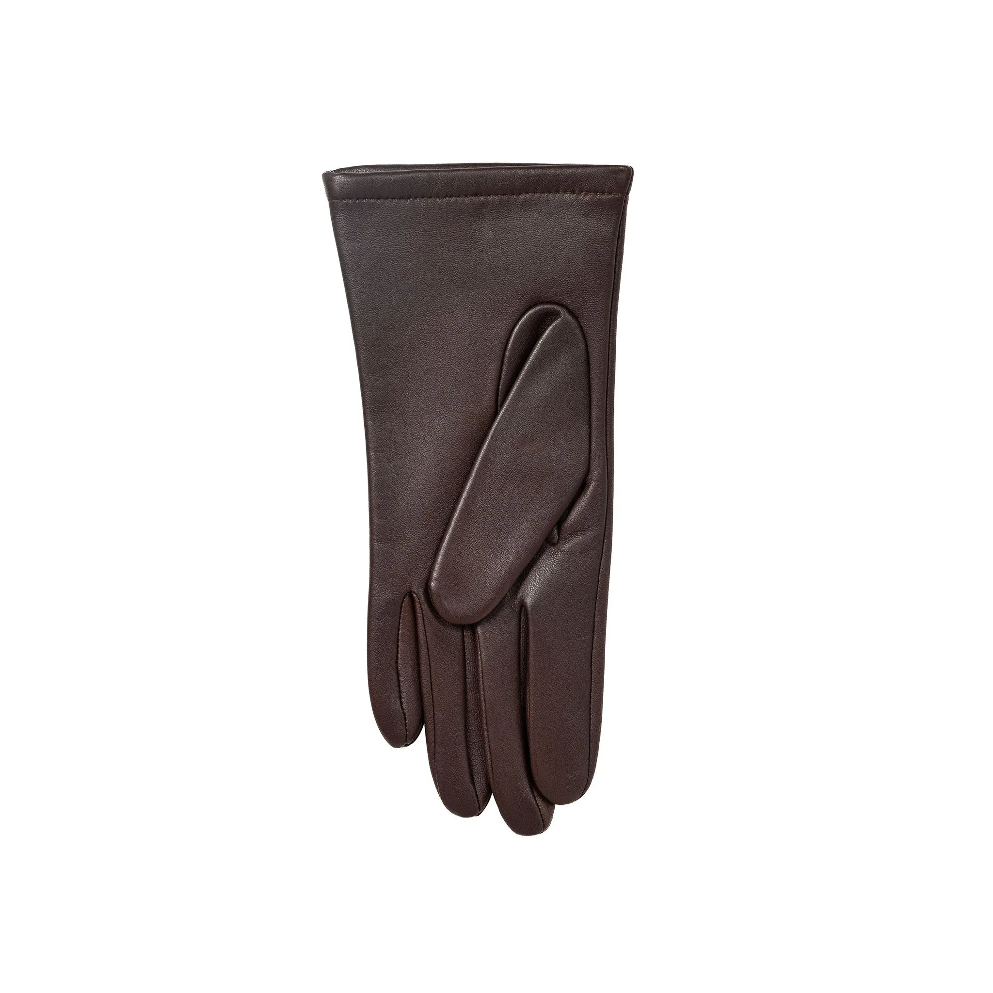 Women's Single-Point Lined Leather Gloves