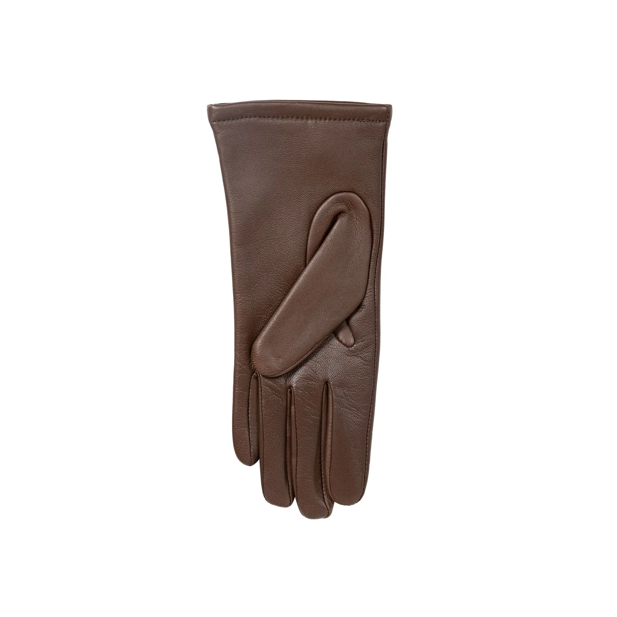 Women's Single-Point Lined Leather Gloves