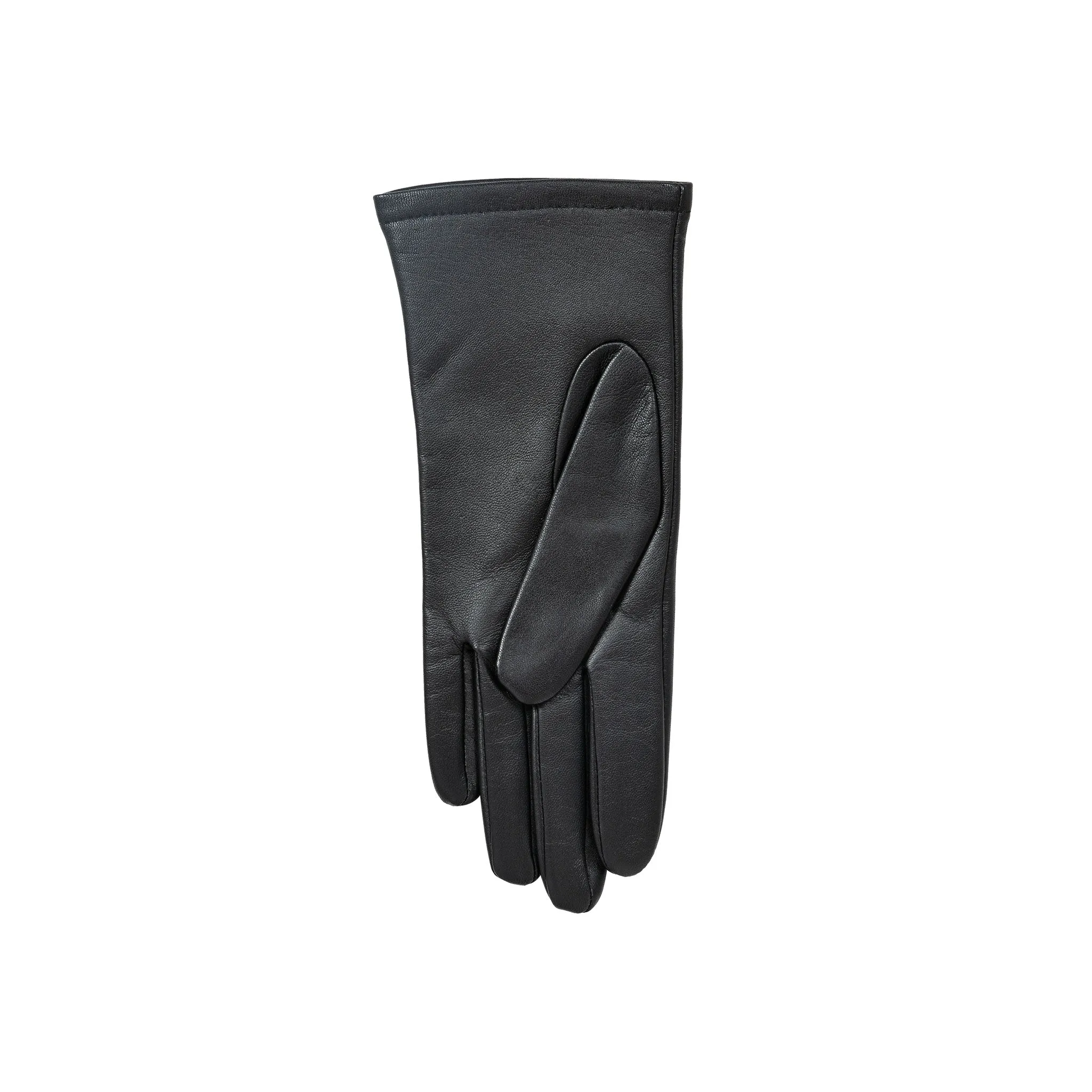 Women's Single-Point Lined Leather Gloves